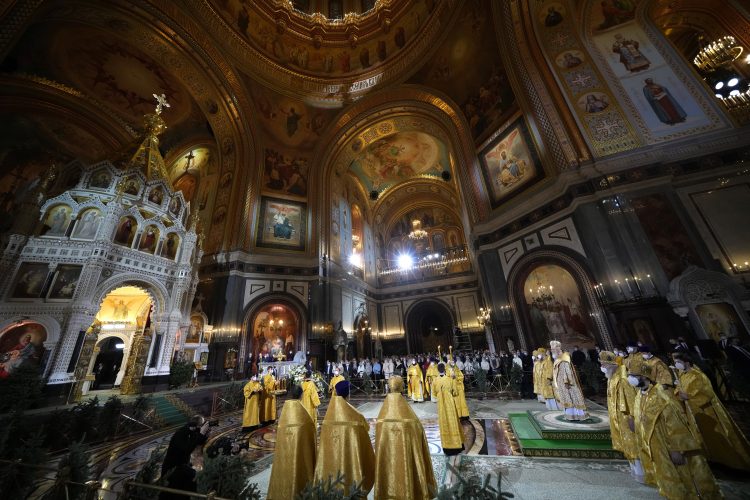 Orthodox Christians observe Christmas amid virus concerns